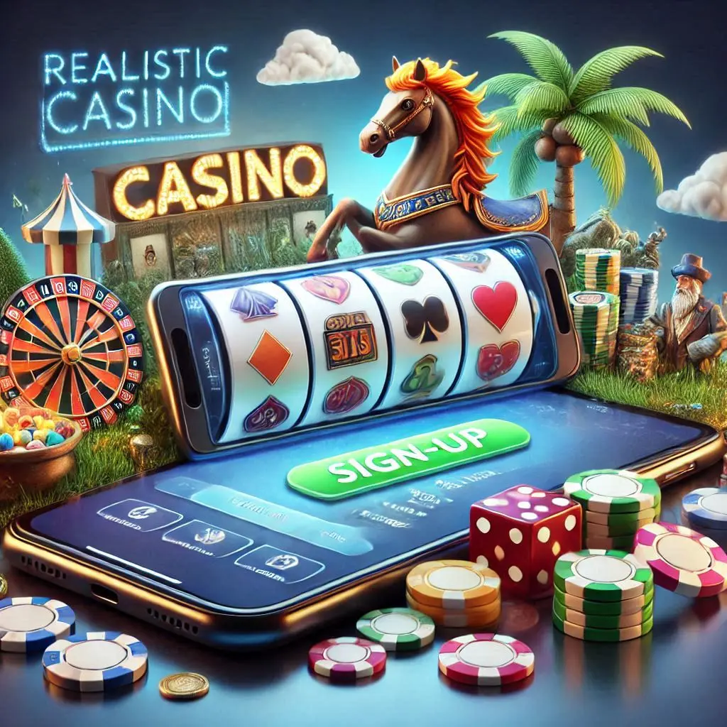 Registratie via de mobiele app GAMDOM CASINO
